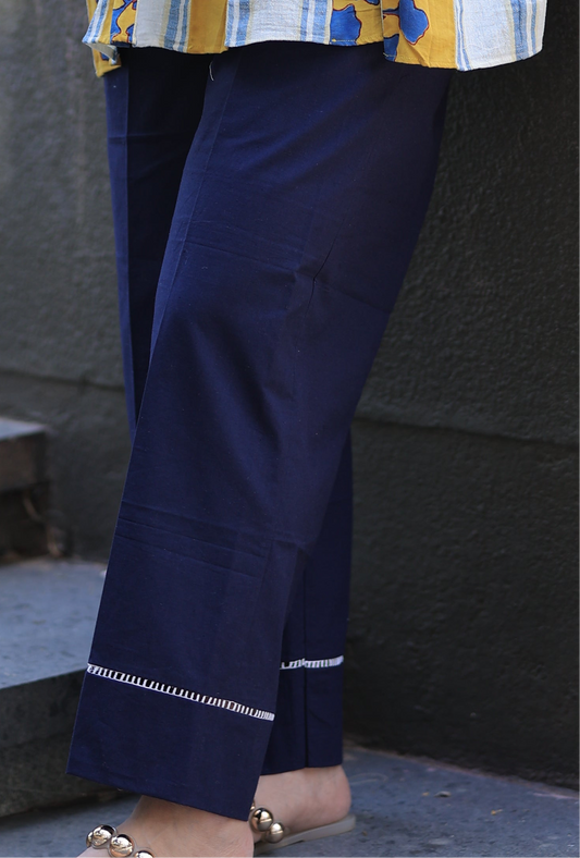 Bottoms - Mustard yellow Kusum Kala Cotton Co-ord Set