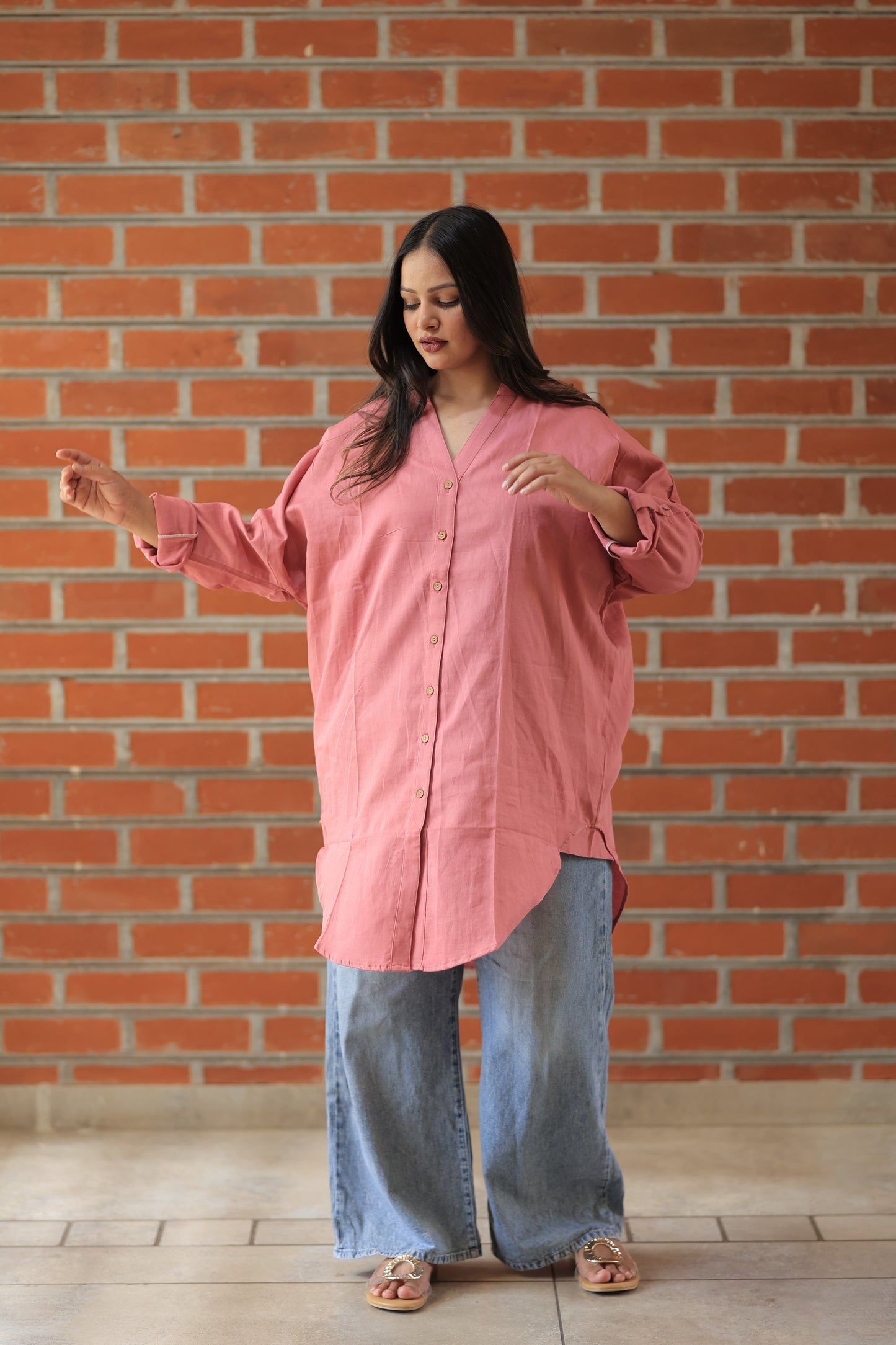 Summer Shirt - Onion Pink
