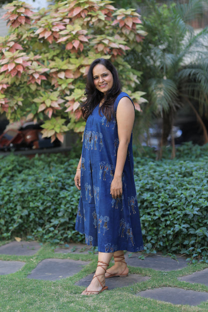 Indigo 3 girls summer dress