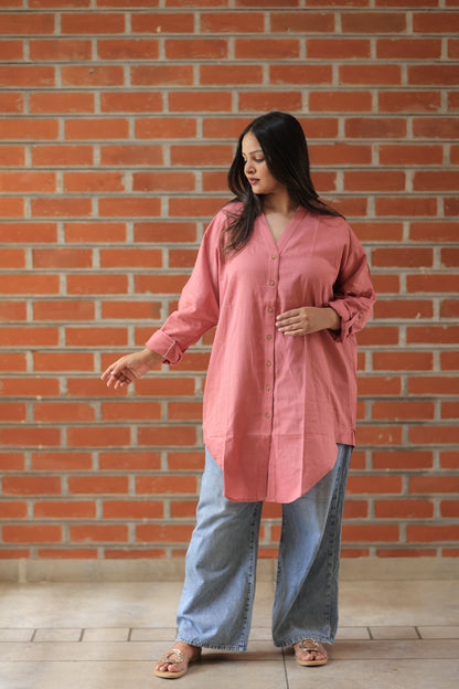 Summer Shirt - Onion Pink
