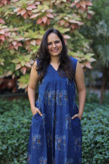 Indigo 3 girls summer dress