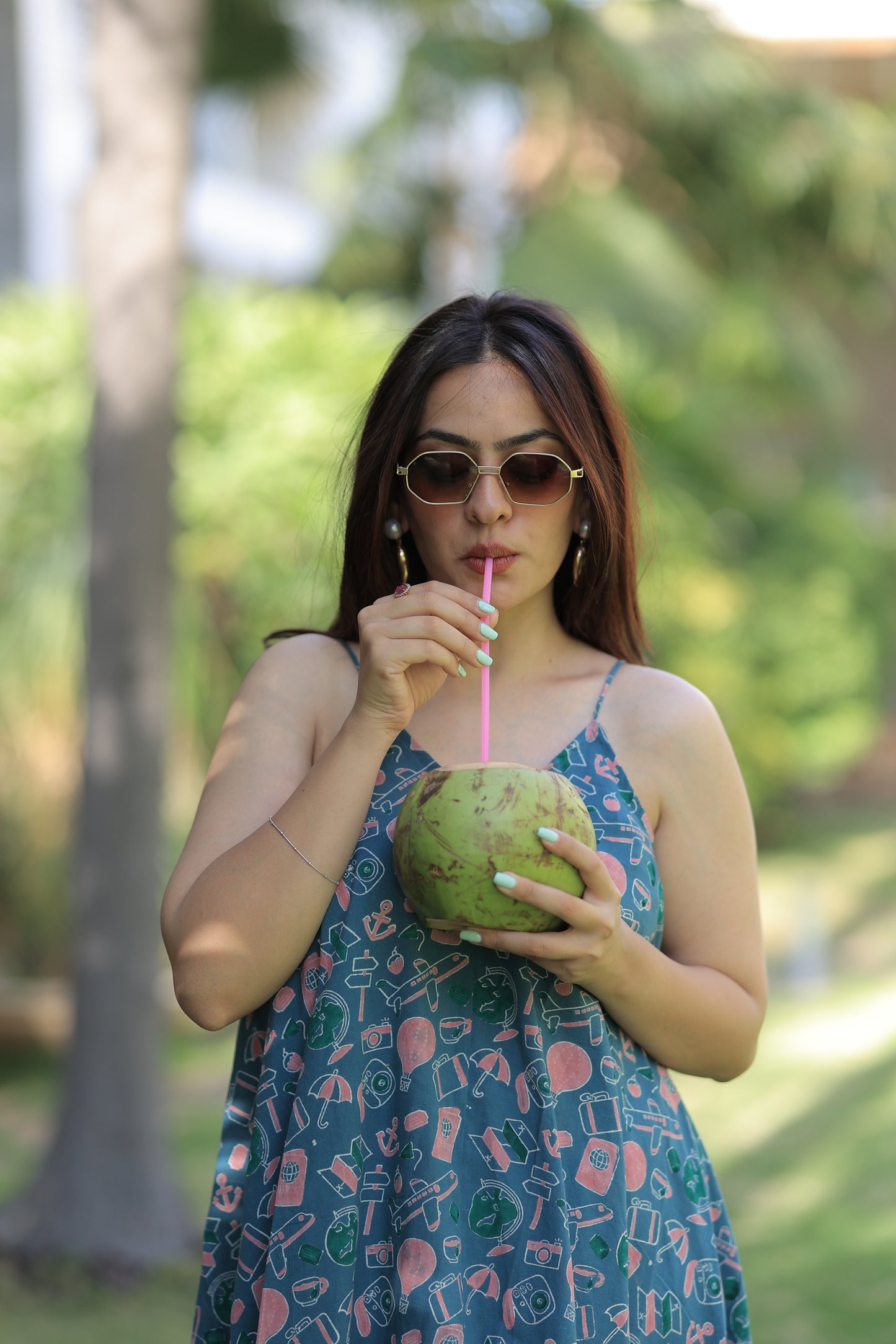 Travel Blog Beach Maxi Dress - Till